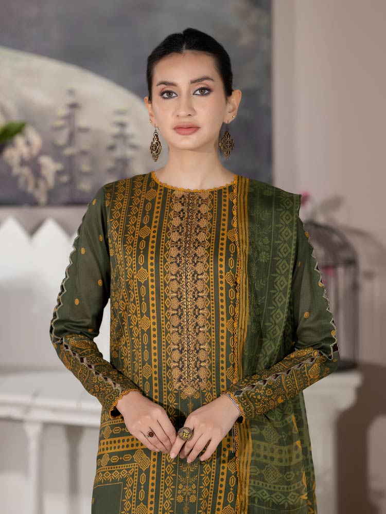 VARDA BY BINAAS UN-STITCHED 3PC | D-10
