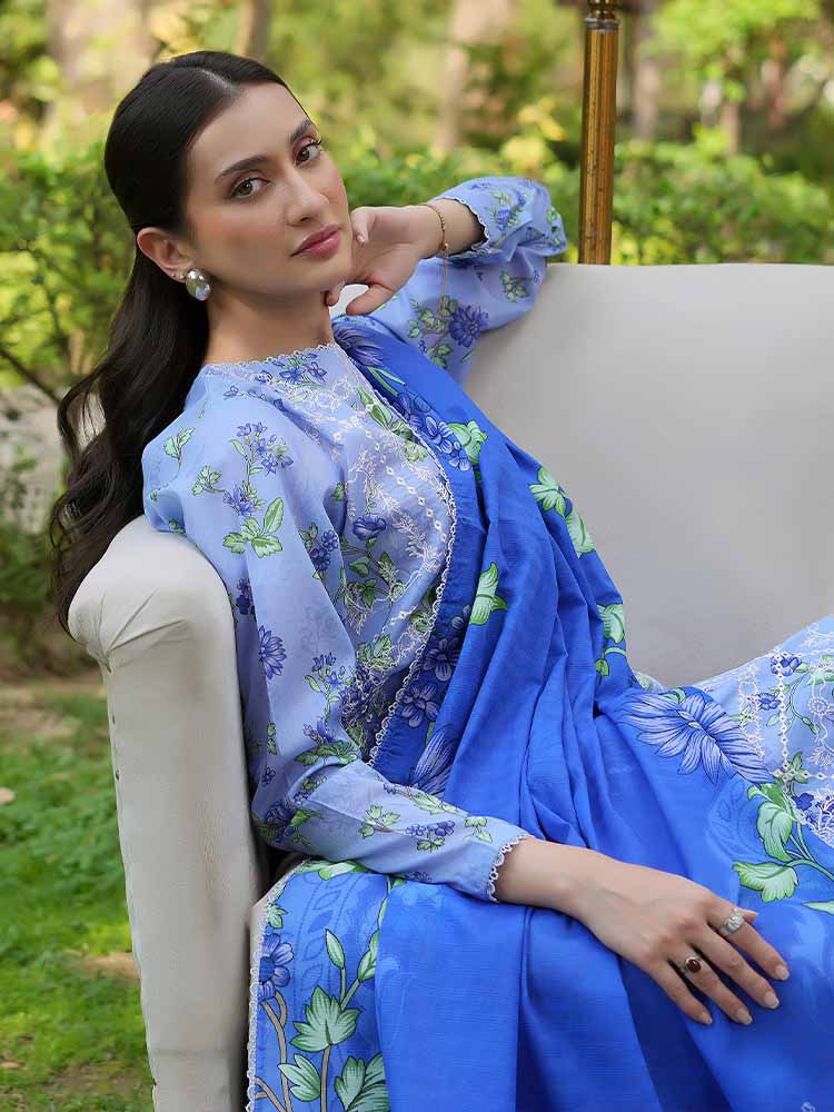 TWINKLING 3-Piece Unstitched Digital Printed Lawn Suit
