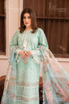 KARMA NAQSH- LIGHT TURQUOISE
