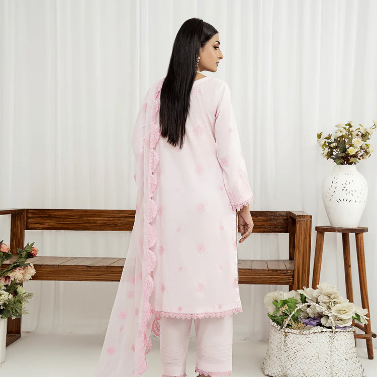 ANQARA BY ZAINAB FAZLANI UN-STITCHED 3PC | Iris