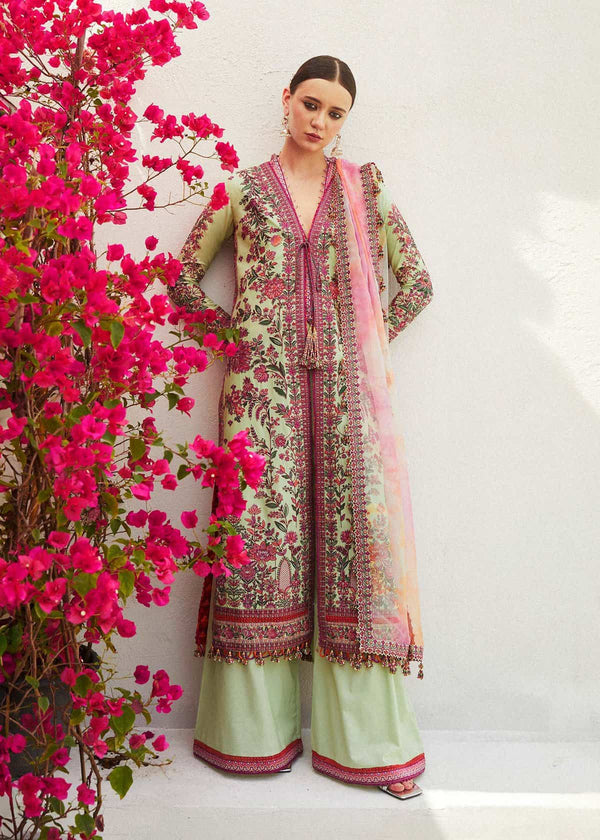 HUSSAIN REHAR LUXURY LAWN| UNSTITCHED 3PC| EIRA (SS-5291)