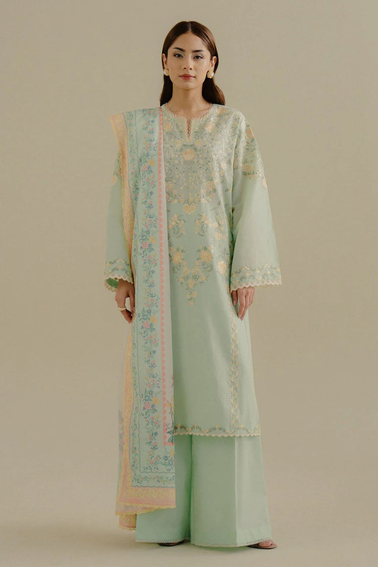 COCO BY ZARA SHAHJAHAN UN-STITCHED 3PC | VELIN-7A
