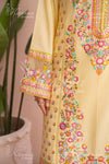 KARMA NAQSH- YELLOW CORNSILK