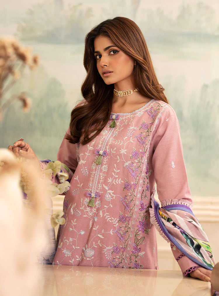 MERAKI BY ROHEENAZ FALL WINTER UN-STITCHED 3PC-GISELLE