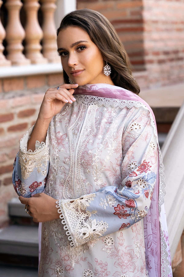 DAMASK BY AFROZEH LUXURY LAWN | Opaline B