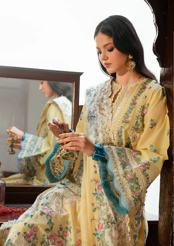EK FASANA BY KAHF UN-STITCHED 3PC | KLB-2B MUSKAAN