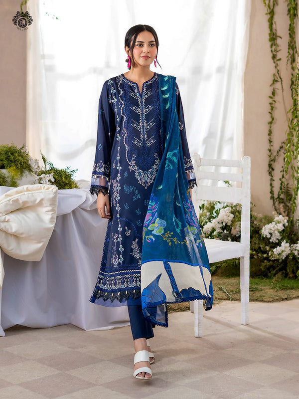 JASMINE BY GULJEE UNSTITCHED-2501A9