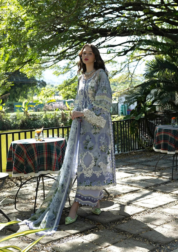 ELAF SIGNATURE EMBROIDERED LAWN 3PC | ANASTASSIA