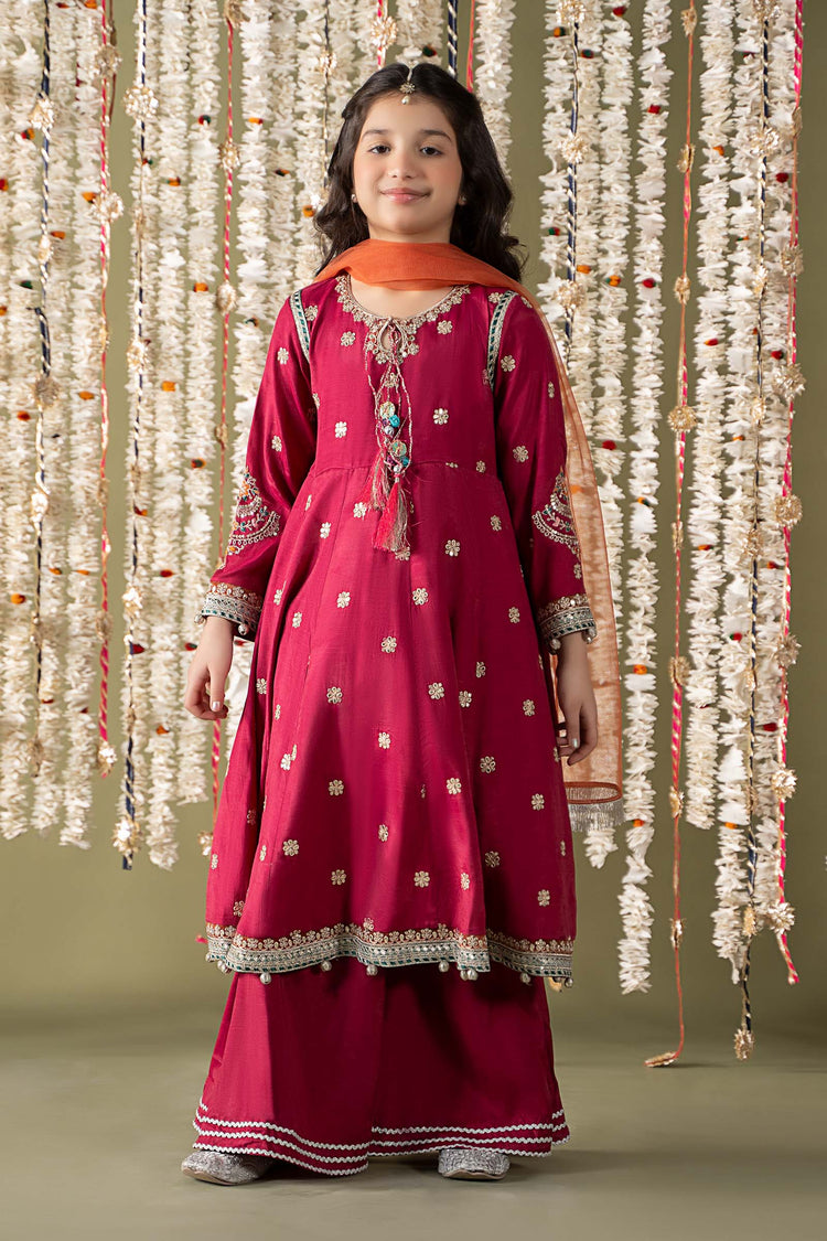 M KIDS BY MARIA B 2025 MKS-EF25-07 PINK