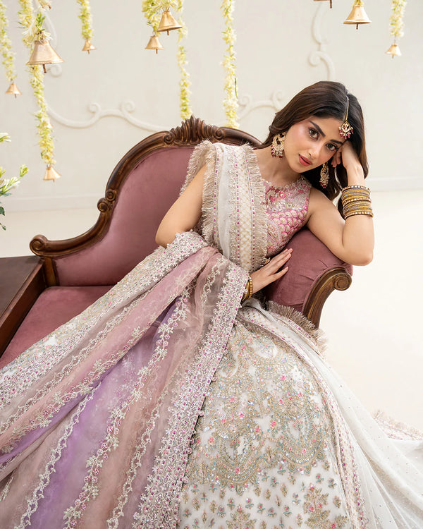 RUA BY FAIZA SAQLAIN UN-STITCHED 3PC | Suzan