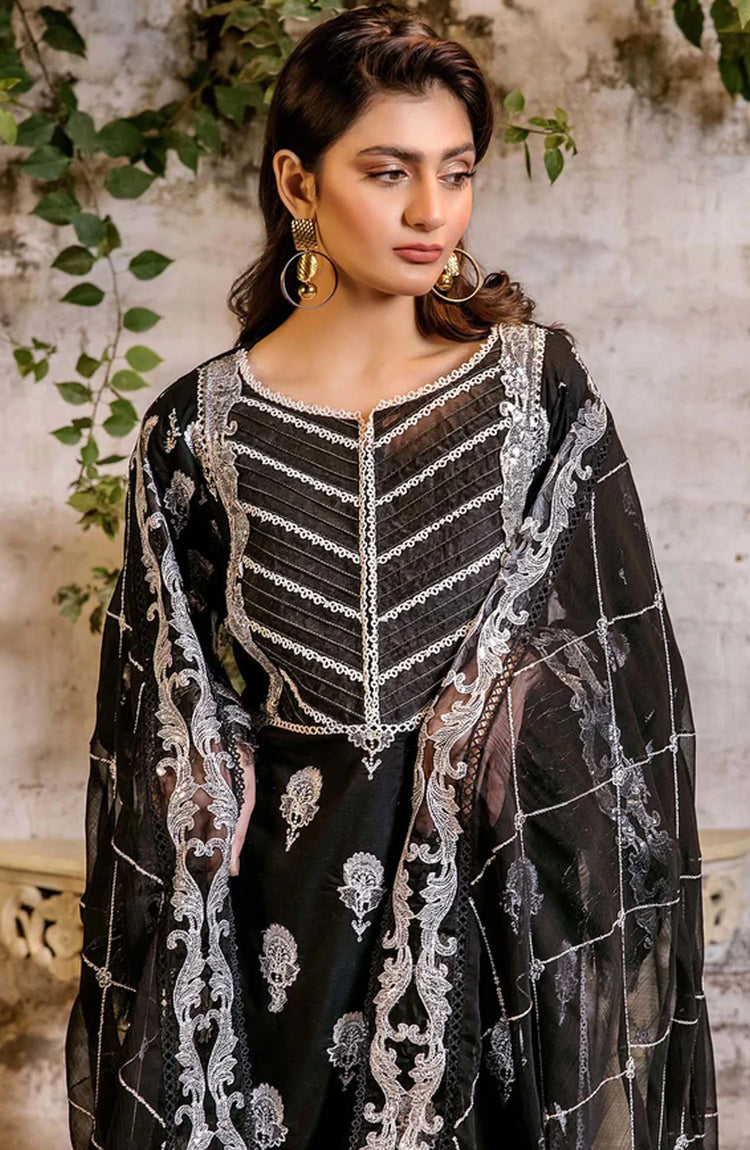 Adans Libas Embroidered Lawn Unstitched 3 Piece Suit - 4774