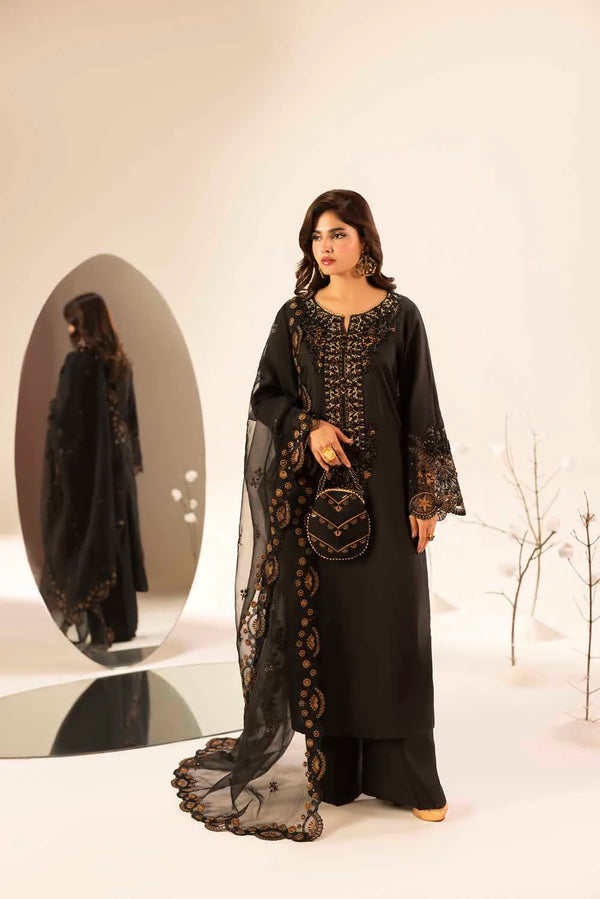 ZARDOZI EID EDTION - 07 BLACK