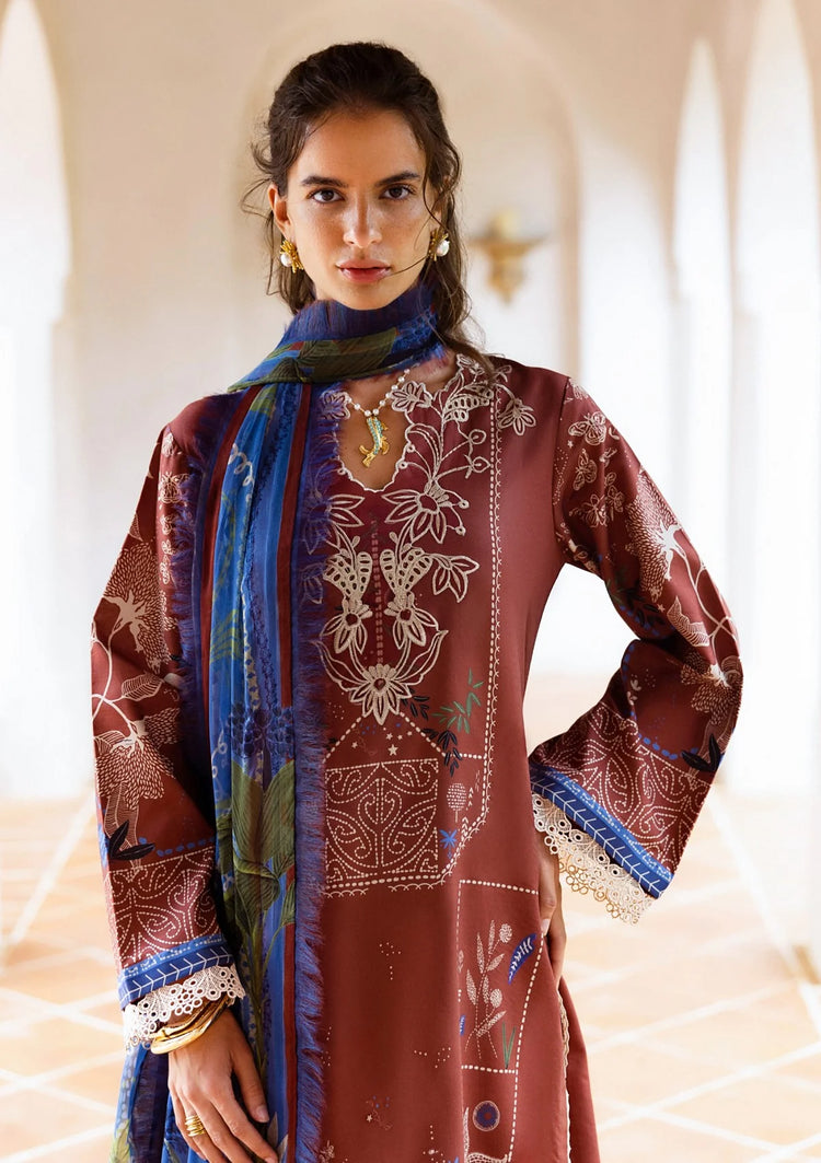 MIRASOL BY HEMLINE UN-STITCHED 3PC | SANTO MIO