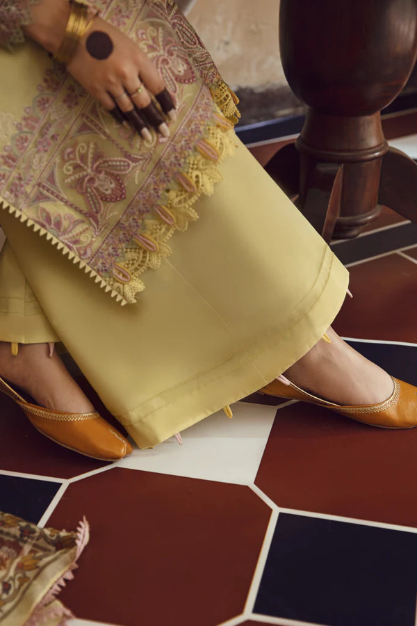 MEENA KUMARI LUXURY CHIKANKARILAWN EID COLLECTIONM BY|| AABYAAN|| ZEENAT (AB-07)