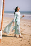 SAGAR KINARAY LUXURY LAWN EMBROIEDRED UN-STITCHED BY ZARPOSH- DIVINE