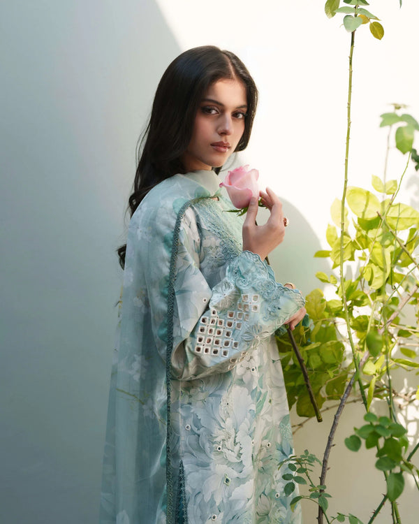 NEESHAY SUMMER LINES PRINTKARI LUXURY LAWN '26-CALIXA