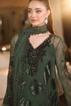 MARIA B CHIFFON WEDDING-26-207-PINE GREEN