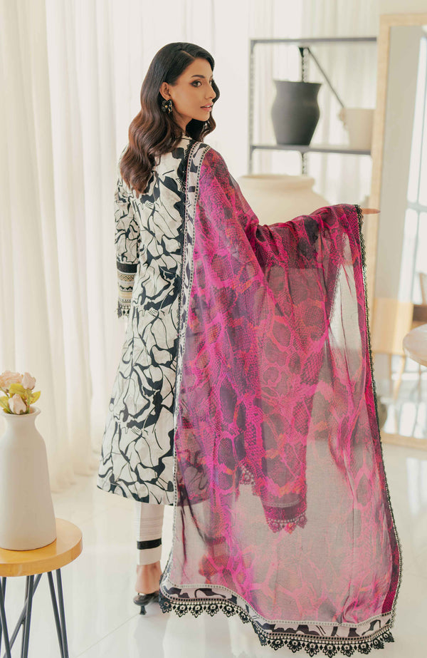SUNSHINE BLOOM - COTTON SILK | UN-STITCHED-3PC | S-07
