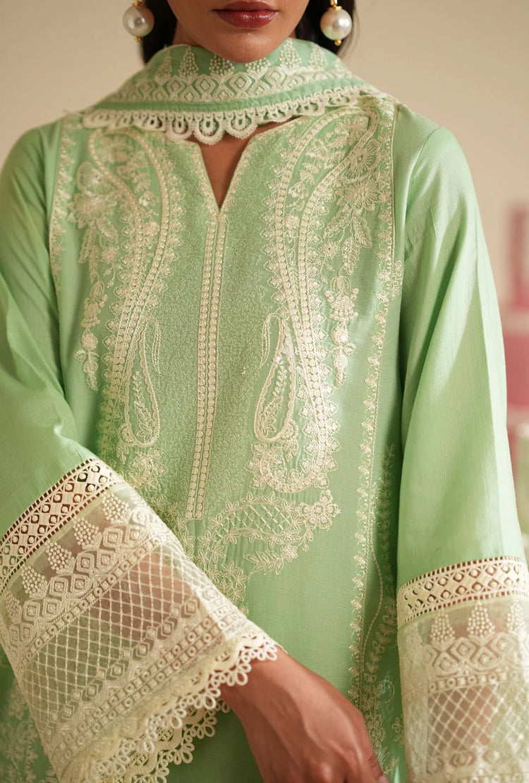 AJR SIGNATURE LAWN UN-STITCHED 3PC| MEADOW