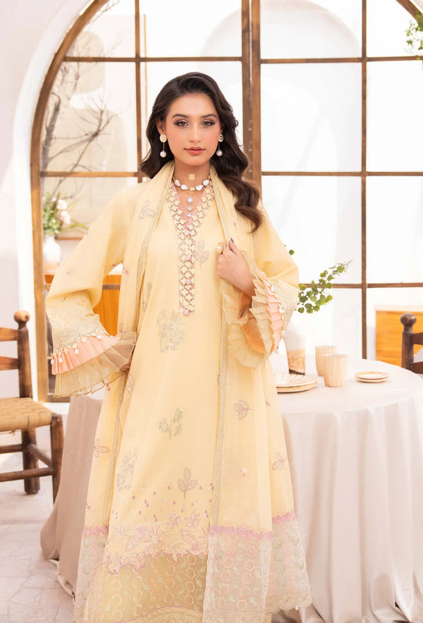 NAYAB BY HUMDUM UN-STITCHED 3PC | D-02