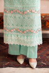 KARMA NAQSH- LIGHT TURQUOISE