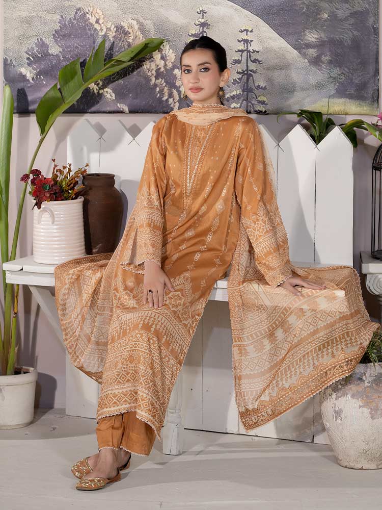 VARDA BY BINAAS UN-STITCHED 3PC | D-12