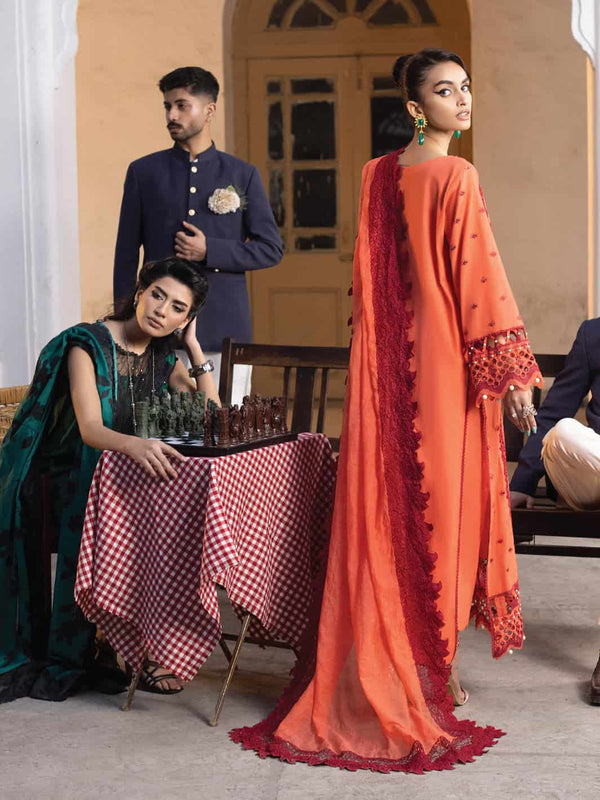LAMOUR BY SAAD SHAIKH LAWN UN-STITCHED | ELARA
