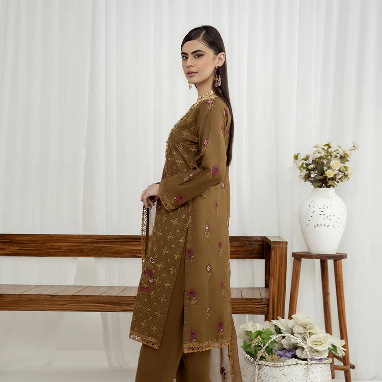 ANQARA BY ZAINAB FAZLANI UN-STITCHED 3PC | Finna