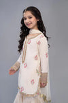 MARIA B KIDS SUMMER SPECIAL MKD-EF23-01 OFF WHITE
