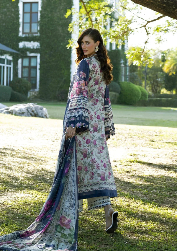 ELAF SIGNATURE EMBROIDERED LAWN 3PC | VERONICA