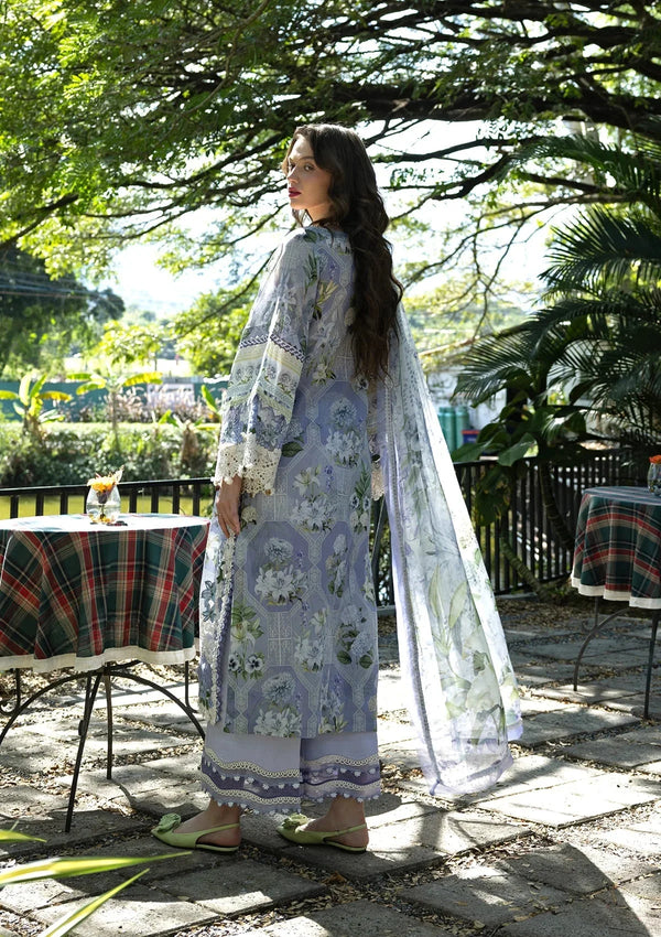 ELAF SIGNATURE EMBROIDERED LAWN 3PC | ANASTASSIA
