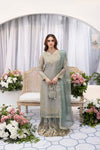 ZARDOZI NIKAH- 07 ICE BLUE
