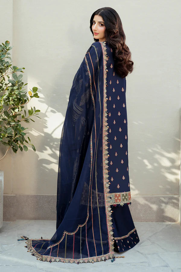 SHAHKAAR BY JAZMIN LUXURY LAWN | D-8