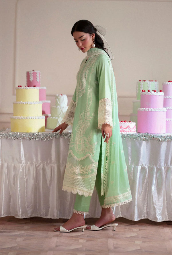 AJR SIGNATURE LAWN UN-STITCHED 3PC| MEADOW