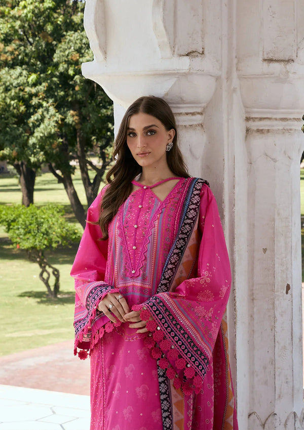 Aangan-Print Chiffon'26 By Kahf - KPS-4B GULNAR