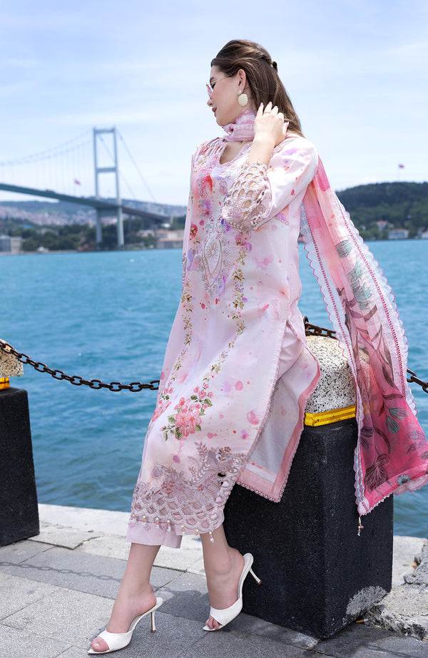 SUNSHINE BLOOM BY ALZOHAIB UN-STITCHED 3PC | D-08