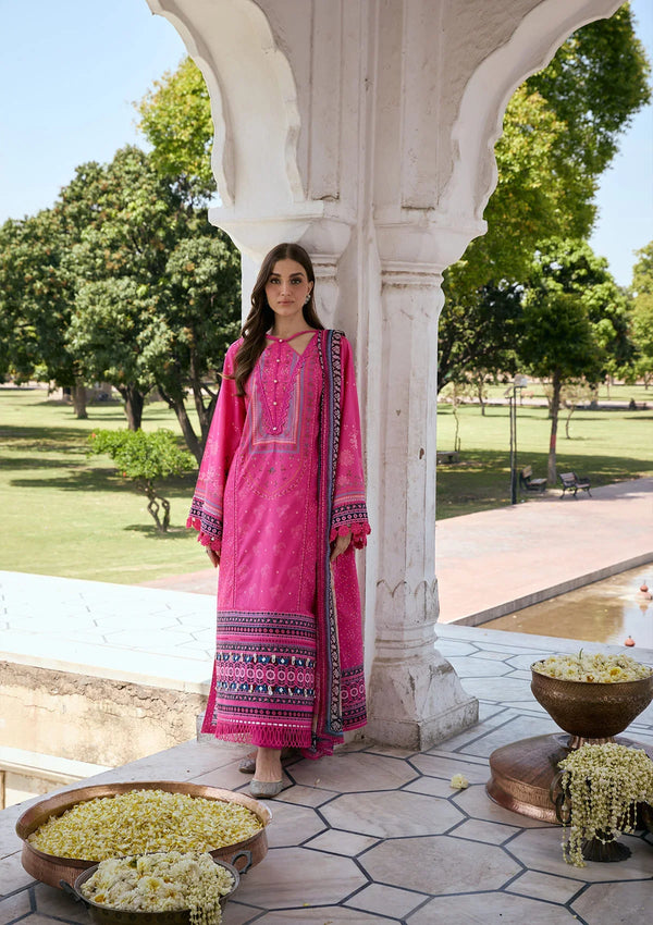 Aangan-Print Chiffon'26 By Kahf - KPS-4B GULNAR