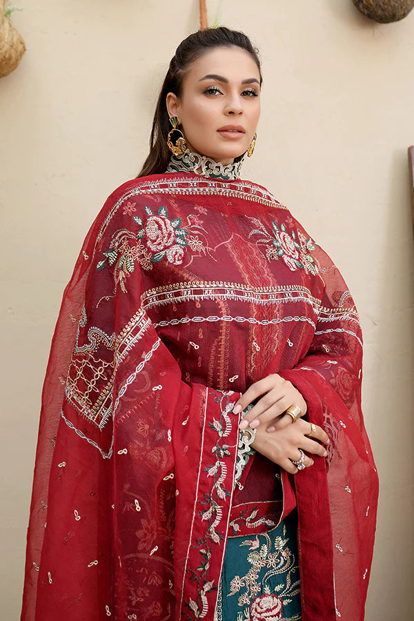 BAHAAR LUXURY LAWN BY MARYAM || MUNTAHA B-1018 ||