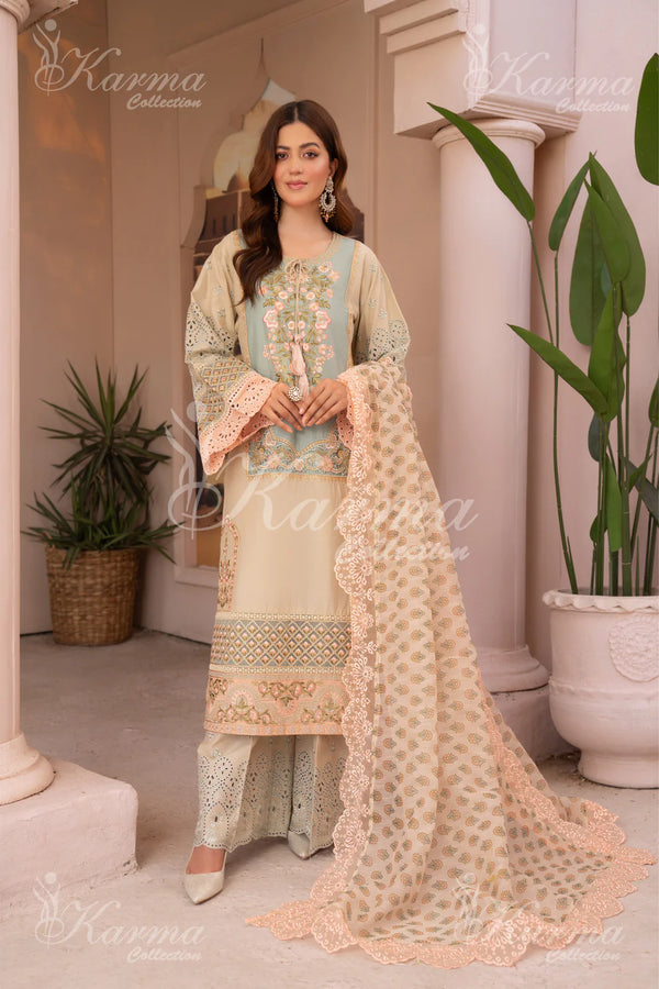 KARMA NAQSH- TEA ROSE