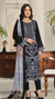 ALISHBA PREMIUM SEMI-STITCHED CHIFFON | D-01