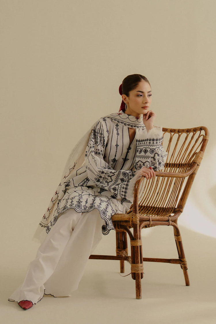COCO BY ZARA SHAHJAHAN UN-STITCHED 3PC | IRIS-2B