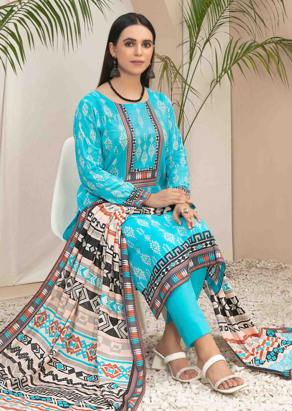 TIYANI BY TAWAKKAL UNSTITCHED LAWN DU-3589