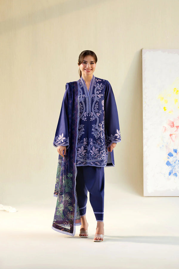 VITAL BY SOBIA NAZIR UN-STITCHED 3PC | VT26-8B