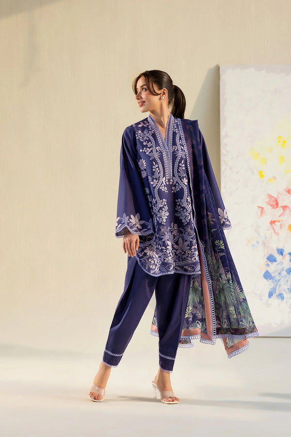VITAL BY SOBIA NAZIR UN-STITCHED 3PC | VT26-8B