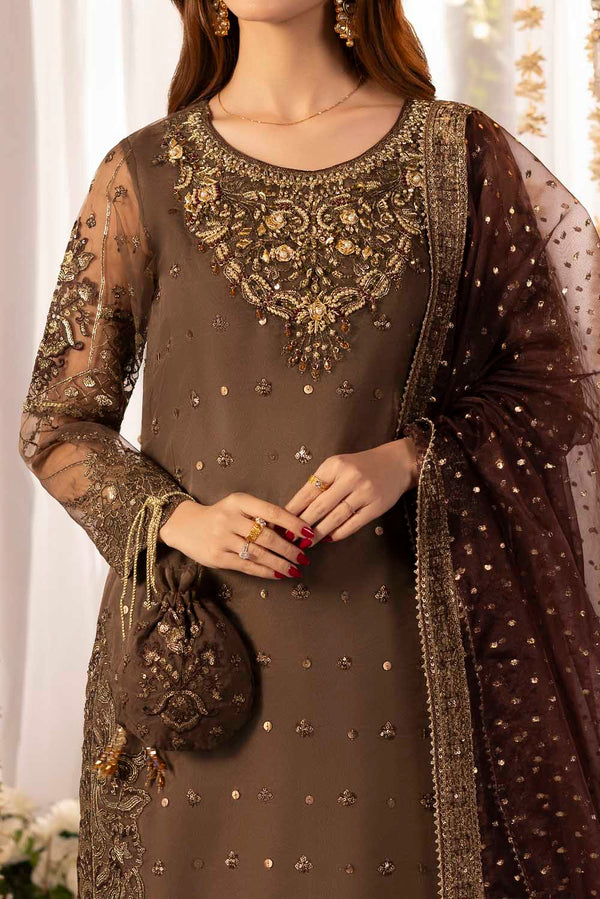 ZARDOZI NIKAH- 08 FAWN