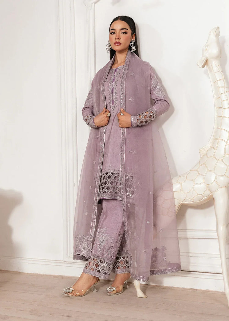 ZOYA AHMED AAMNA FAISAL STITCHED SILK-VOL2 D-08