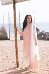 SAGAR KINARAY LUXURY LAWN EMBROIEDRED UN-STITCHED BY ZARPOSH- BLOSSOM