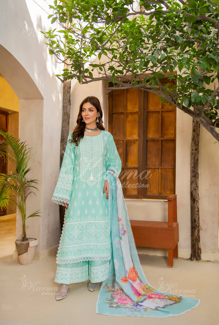 JAFA BY KARMA STITCHED {KC-1439 AQUA MINT}