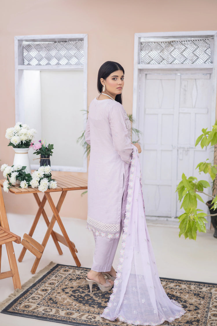 GEORGIA SEMI-STITCHED LAWN BY ZAINAB FAZLANI - DHANAK