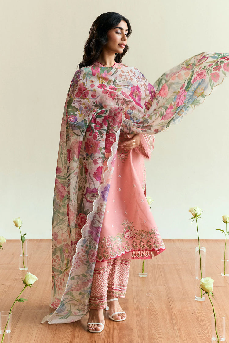 COCO BY ZARA SHAHJAHAN LAWN EID EDIT -SABLE-D9
